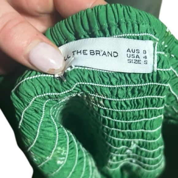 Faithfull The Brand Elsa Jumpsuit in Myrtille Floral
Green Size Small - Picture 9 of 12